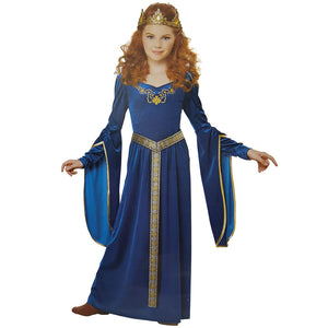 Sapphire Medieval Princess Costume