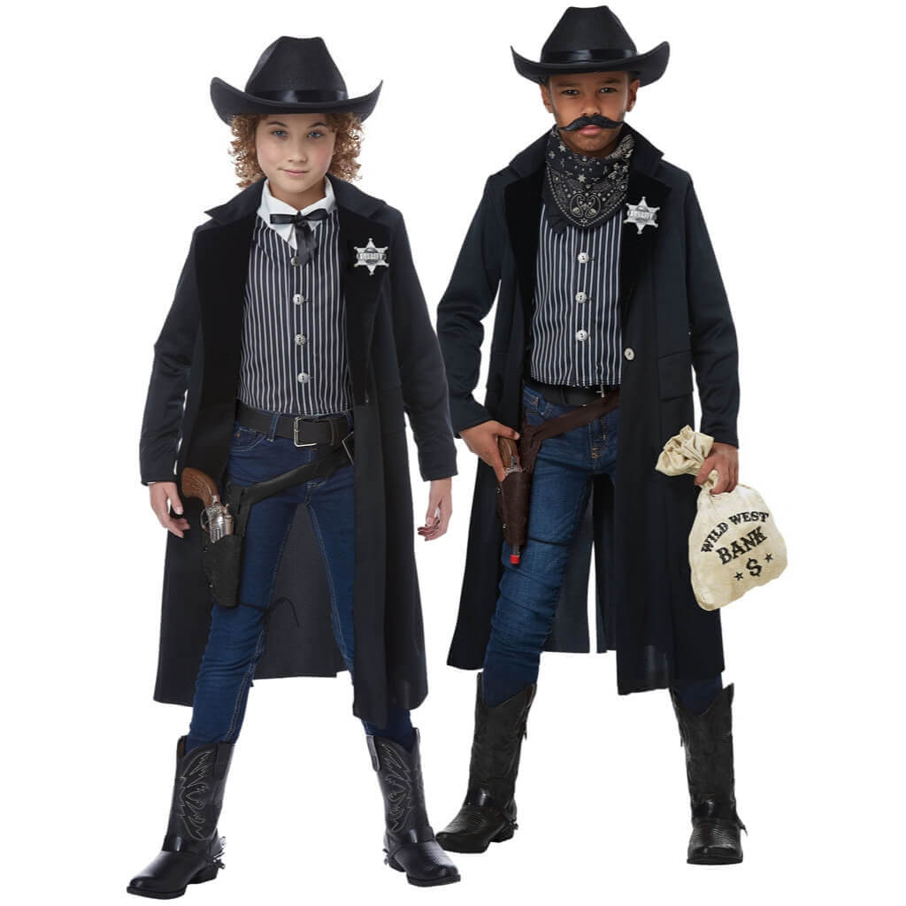 Wild West Sheriff Outlaw Costume