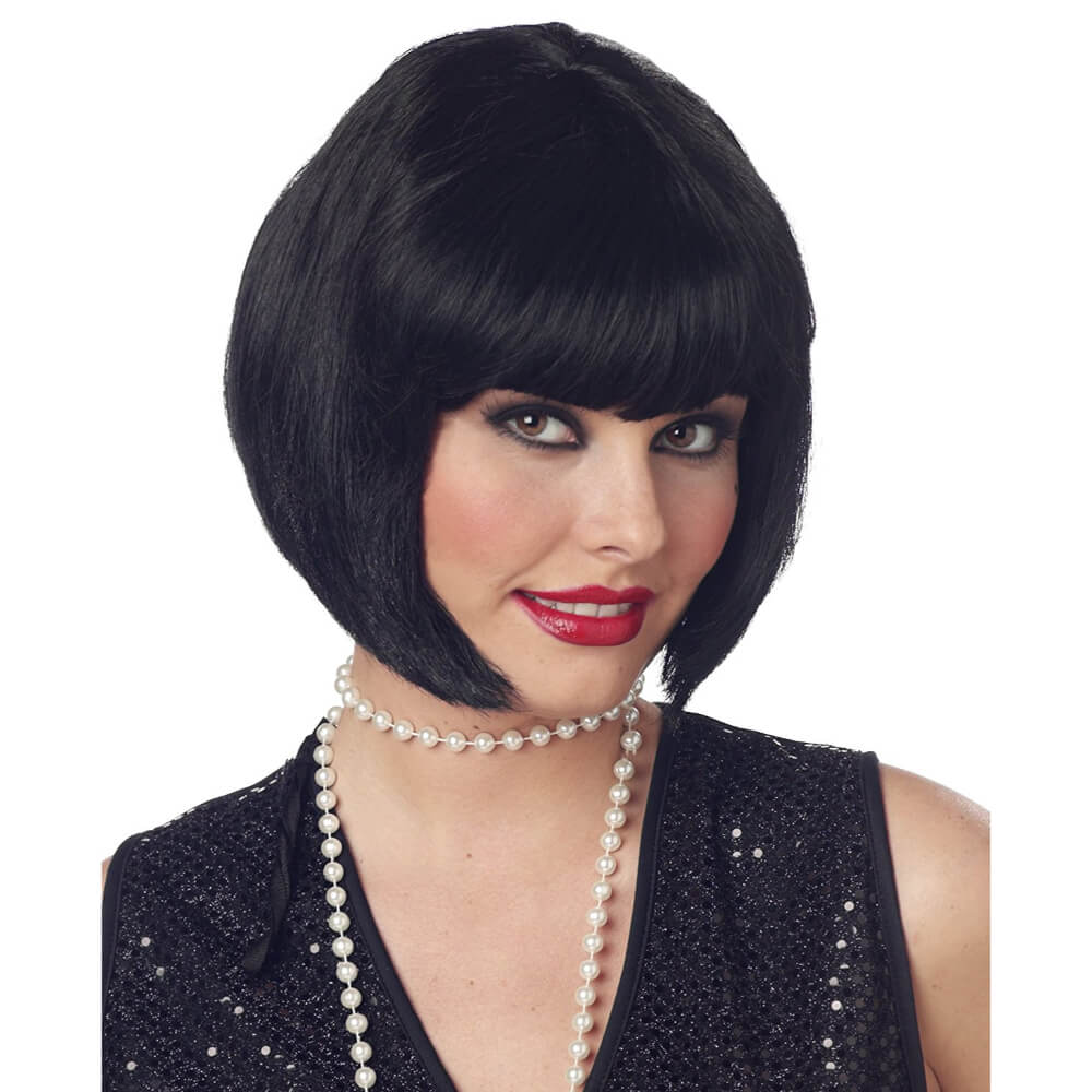 Flapper Wig - Black