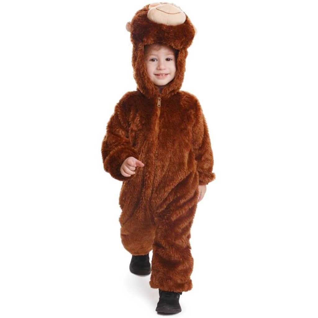 Plush Monkey Costume (4-6) Small