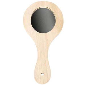 Mirror With Wooden Handle 3 Styles