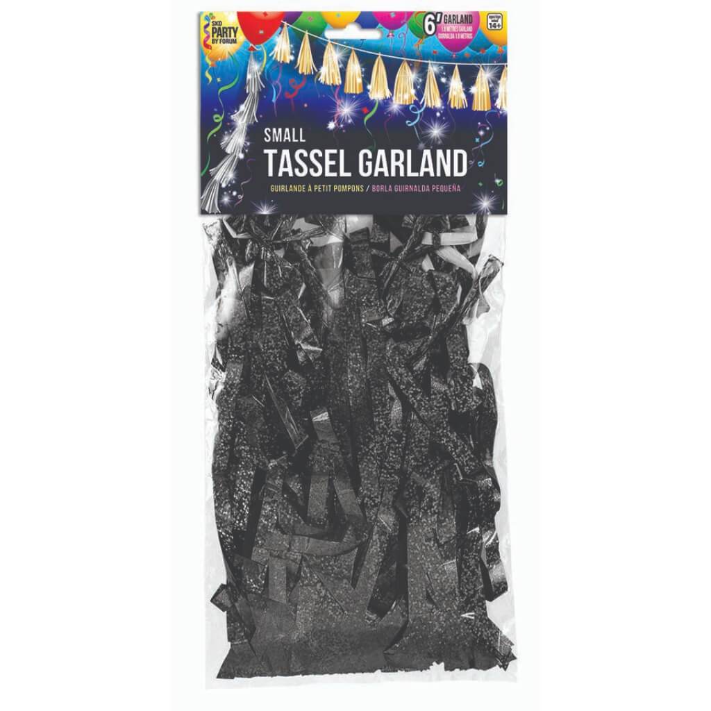 Balloon Tassels Garland 8in Holographic