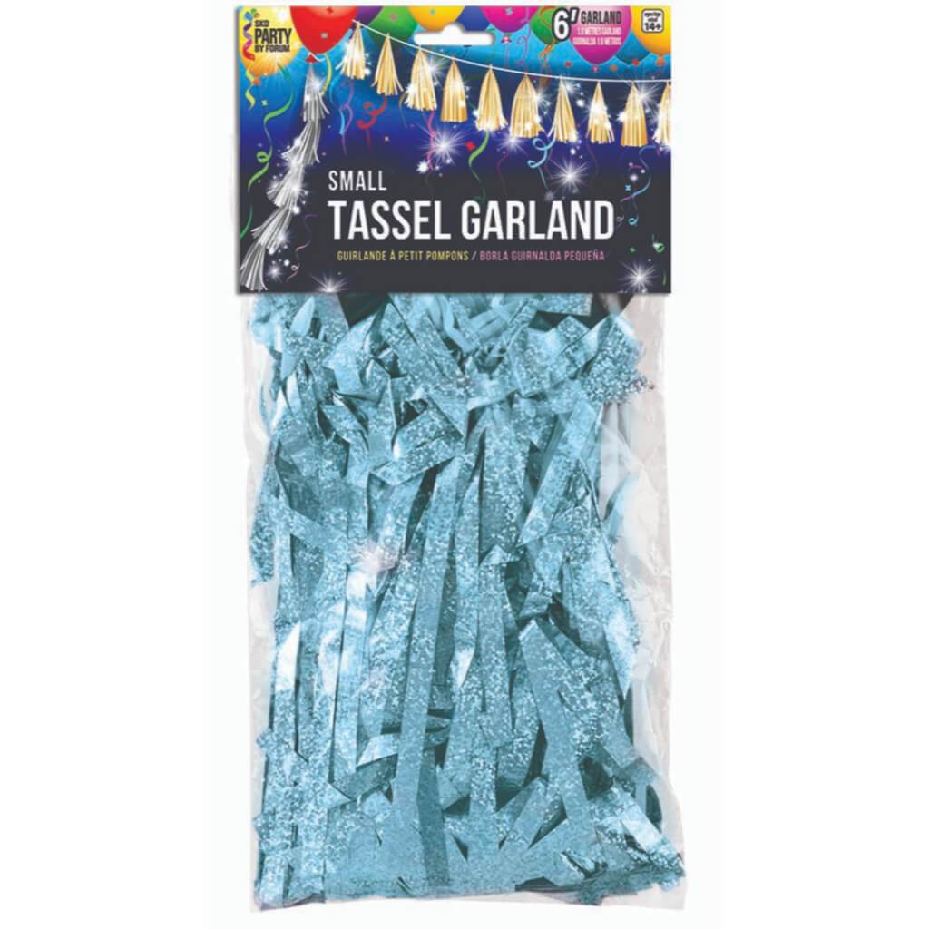 Balloon Tassels Garland 8in Holographic