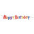 Diamond Happy Birthday Banner 4in