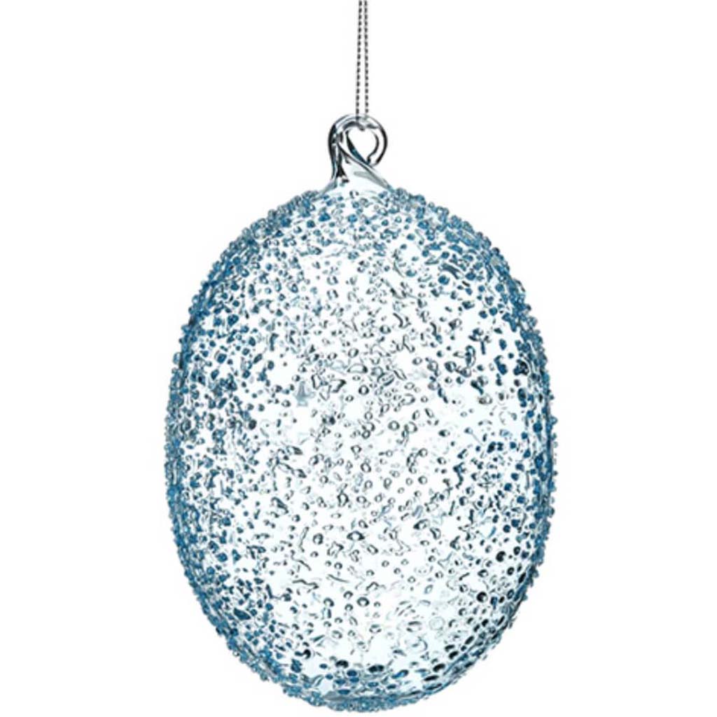 Glass Egg Ornament 