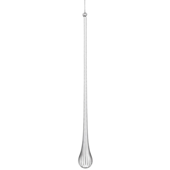 Glass Teardrop Ornament 