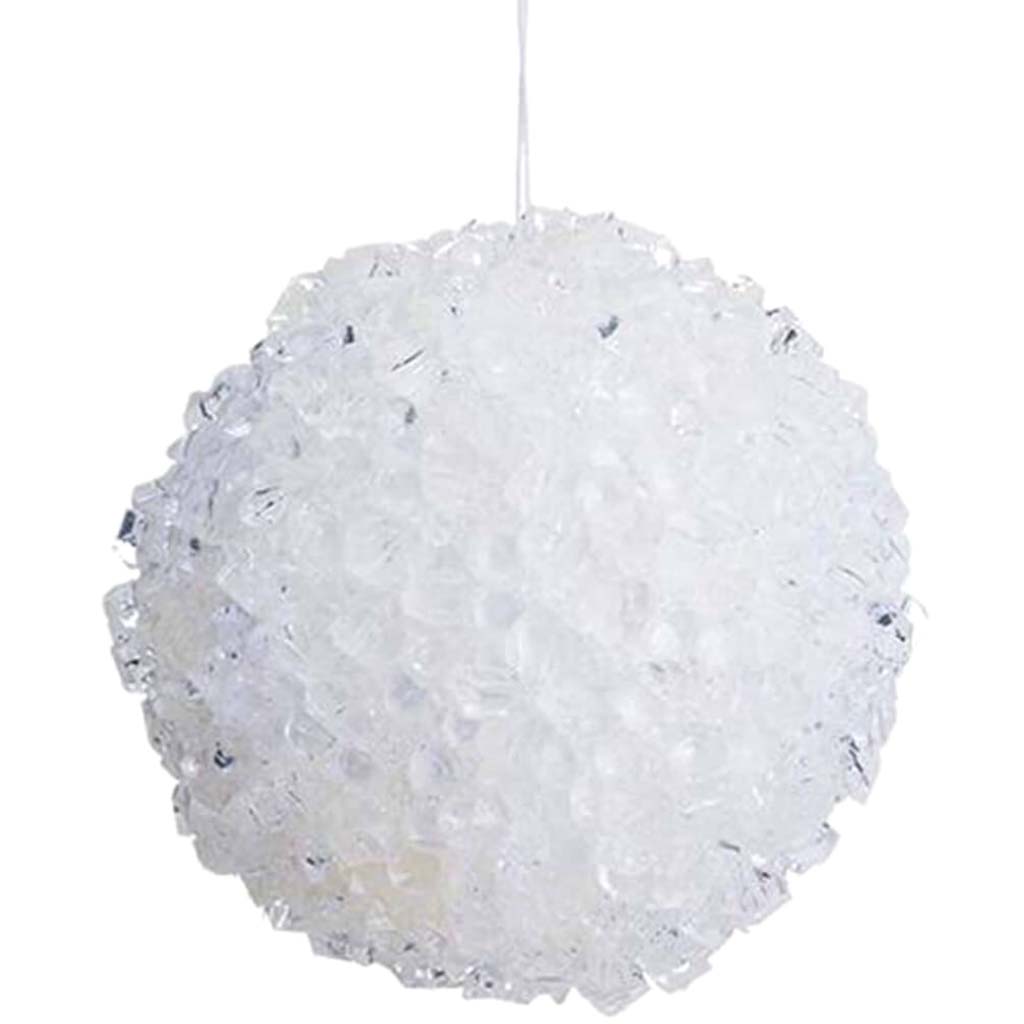 Iced Ball Ornament 