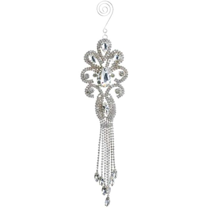 Rhinestone Drop Ornament 