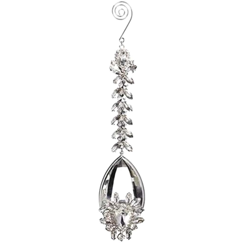 Rhinestone Drop Ornament 