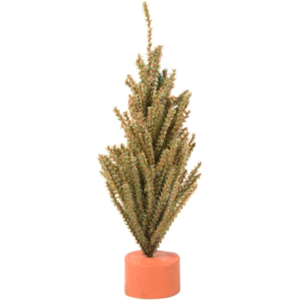 Mixed Pine Tree with Wood Base 144 Tips 15 inches 