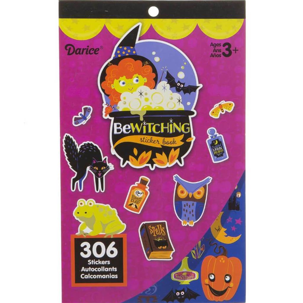 Sticker Book for Kids Bewitched 306 stickers 