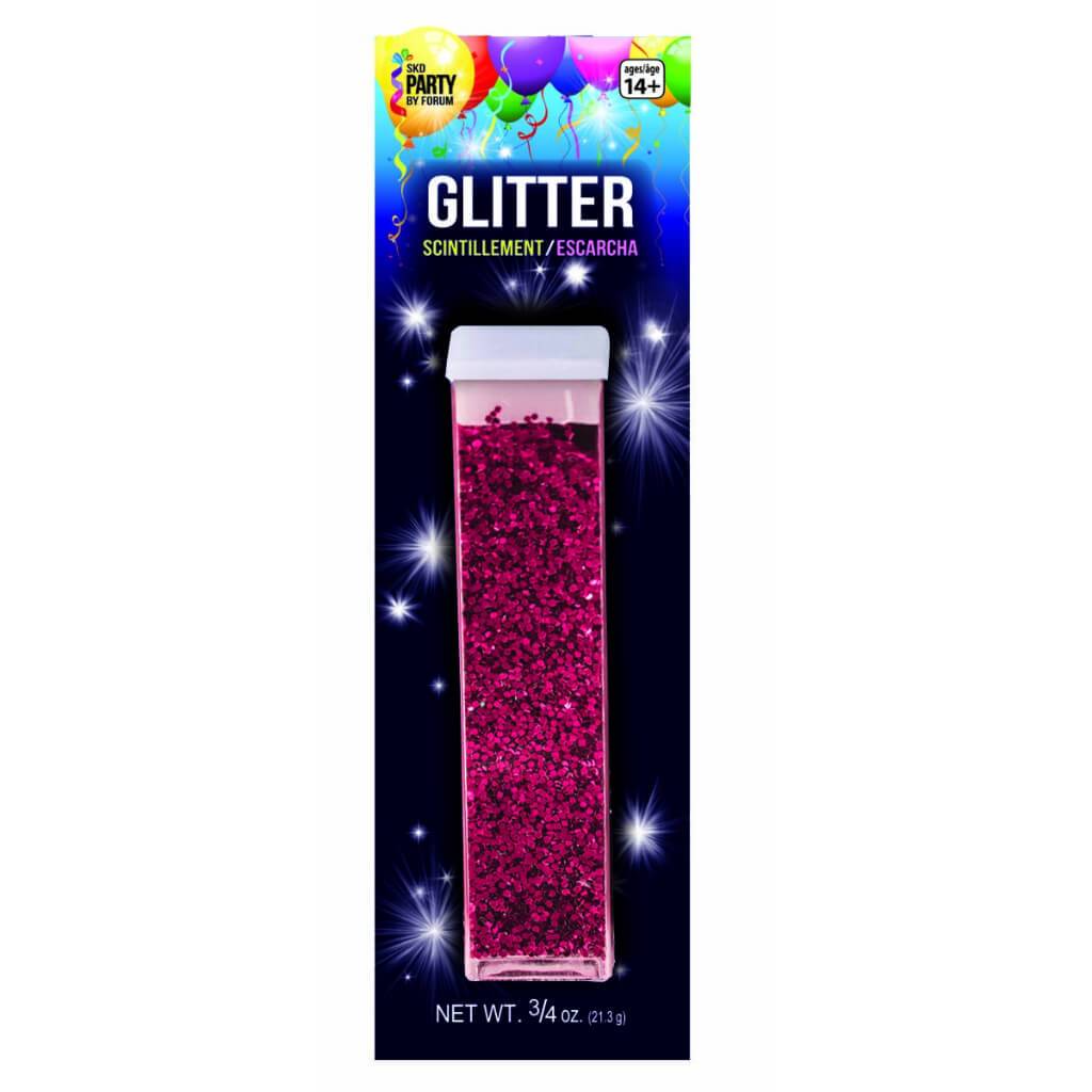 GLITTER TUBE 3/4 OZ RED 