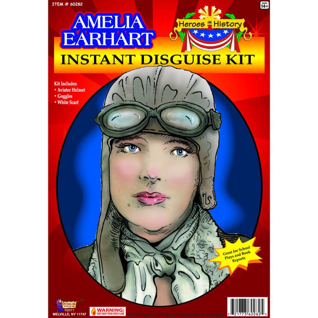 Amelia Earhart Instant Disguise Kit 