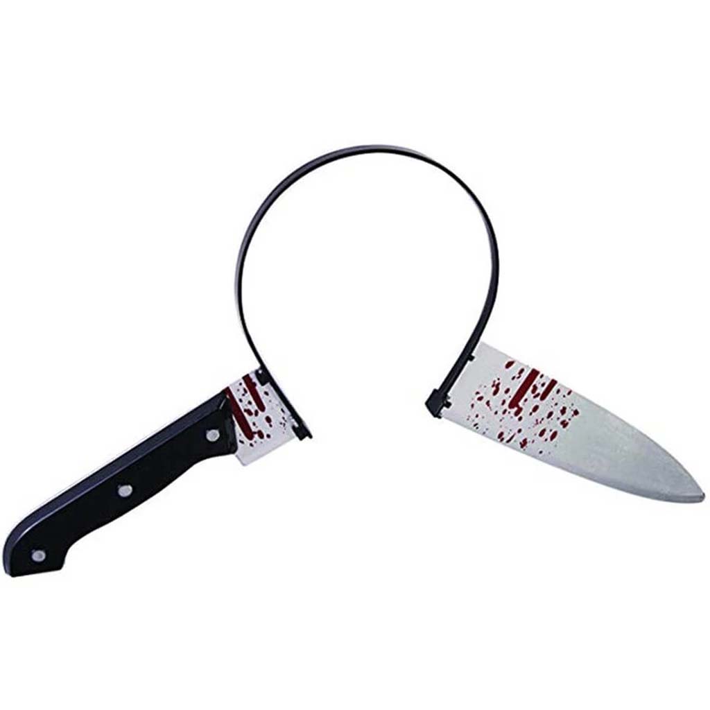 Zombie Knife with Blood Headband