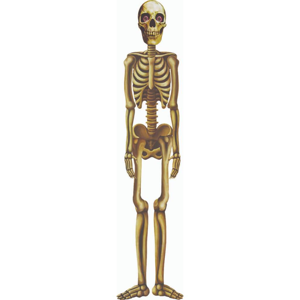 60in Jointed Cutout Skeleton