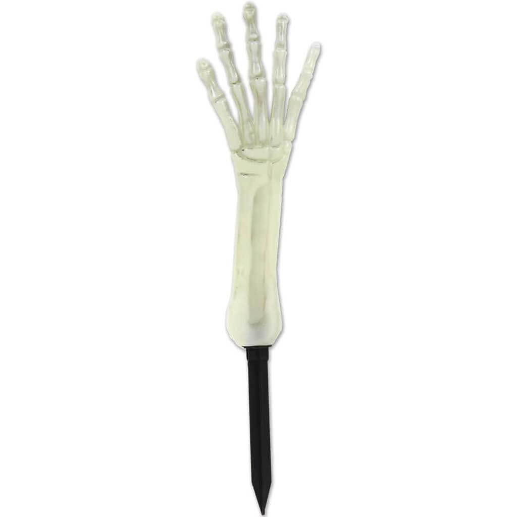 Nite-Glow Skeleton Hand Yard Stake 