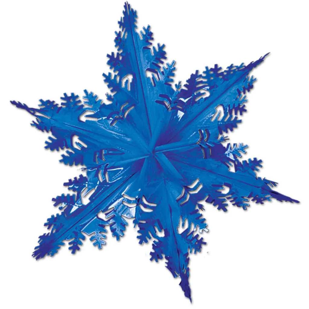 Metallic Winter Snowflake