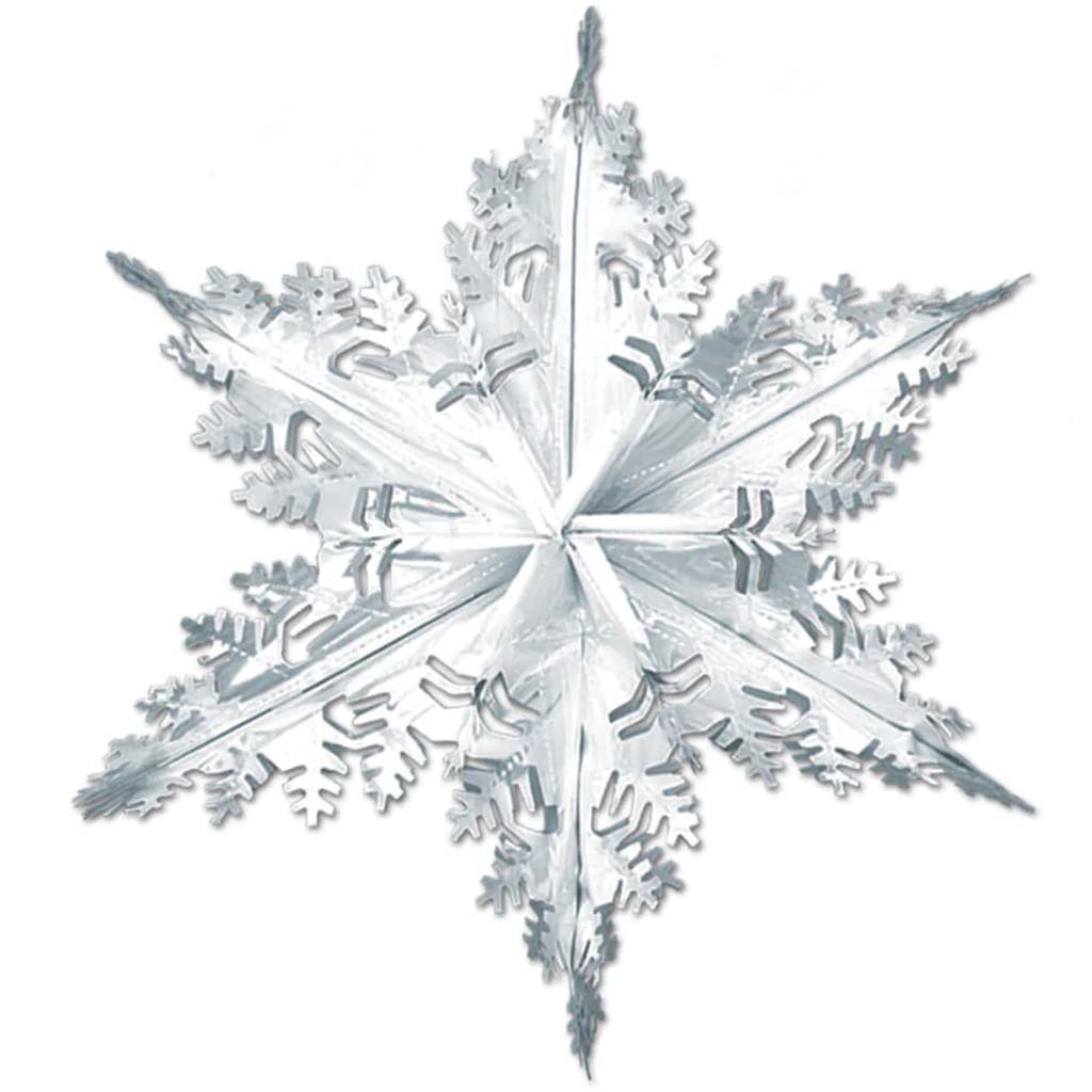 Metallic Winter Snowflake