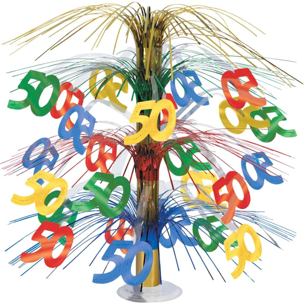 Centerpiece "50" Cascade 