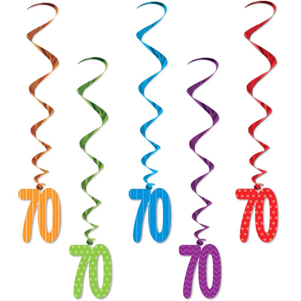 Whirls "70" 3ft Multicolor 