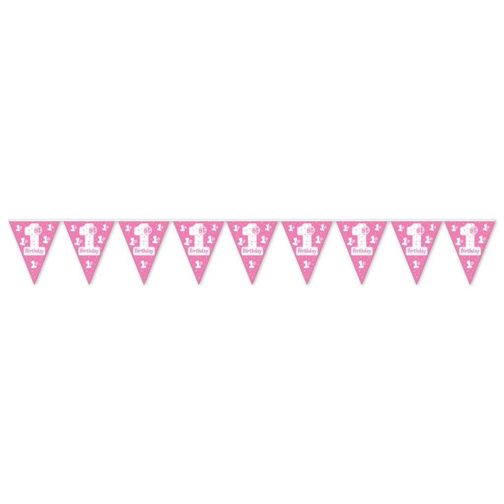 1st Birthday Pennant Banner 