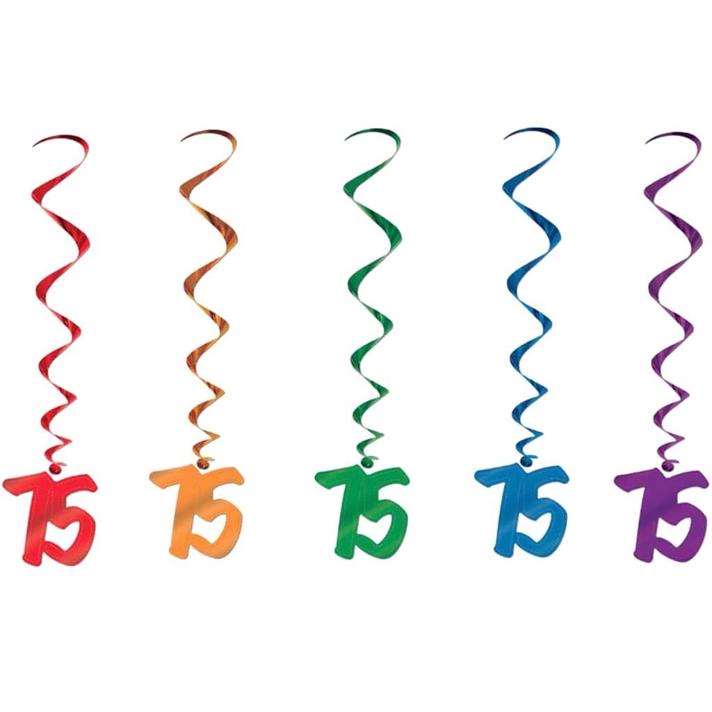 Whirls "75" 3ft Multicolor 