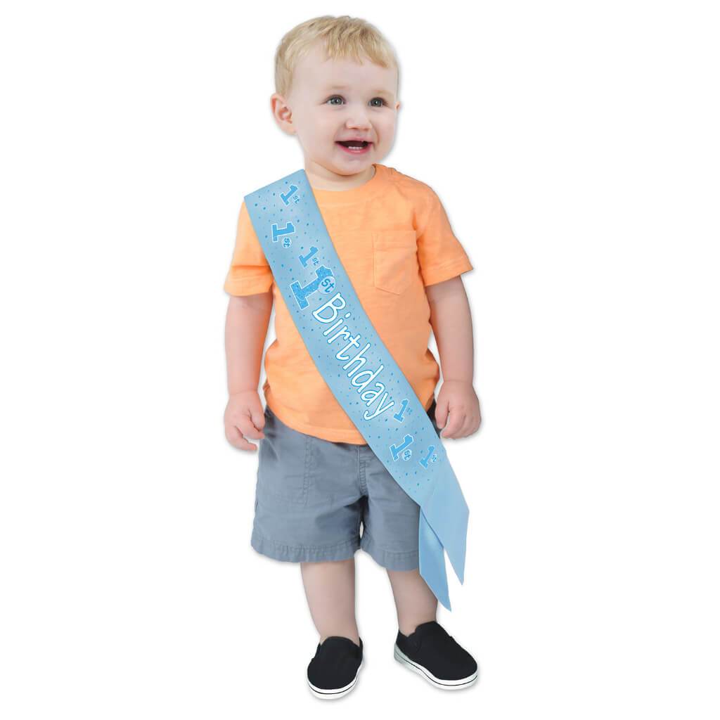 1st Birthday Satin Sash 