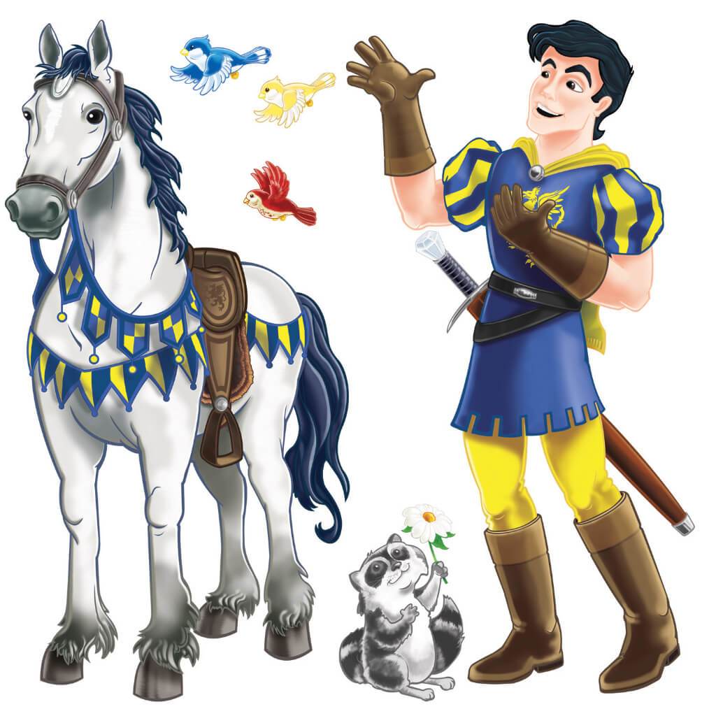 Prince &amp; Trusty Steed Props 