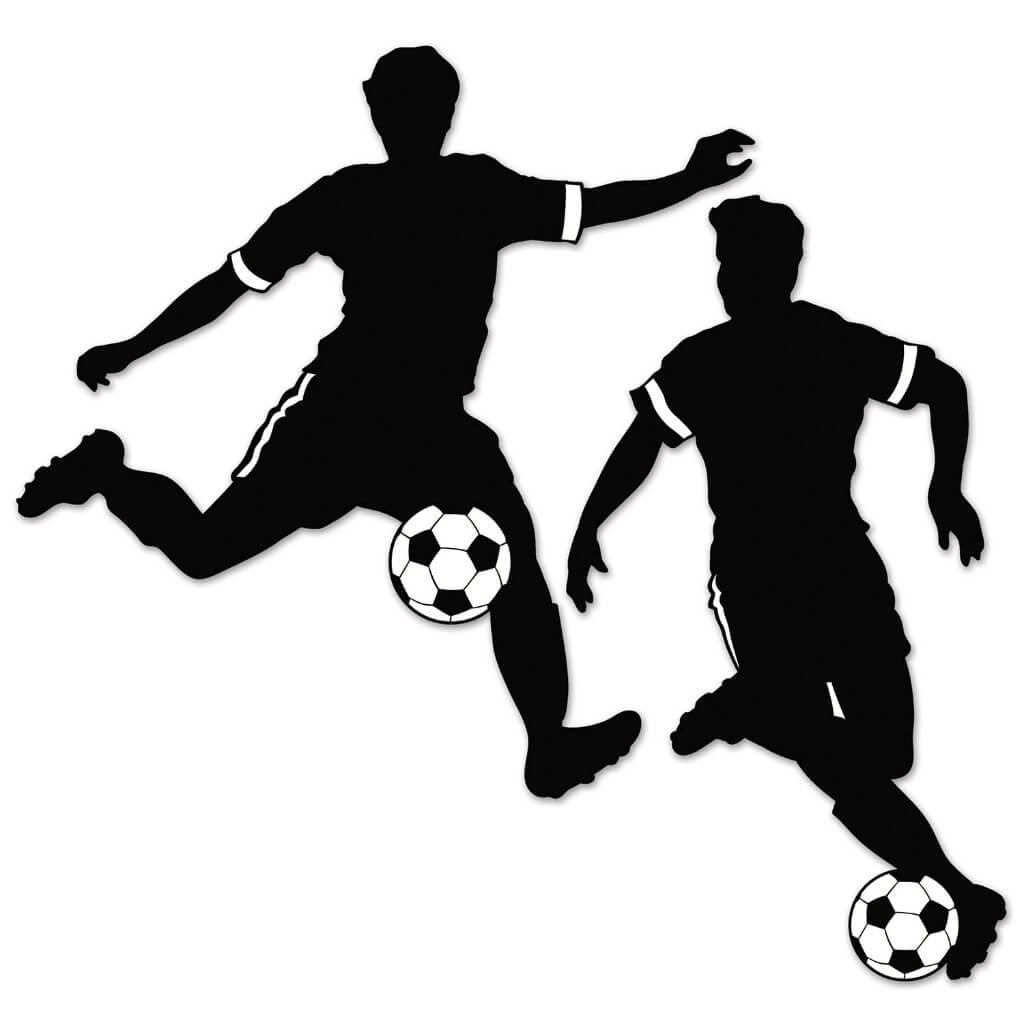 Boy Soccer Silhouettes 