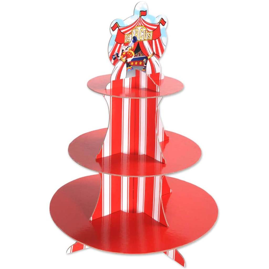 Circus Tent Cupcake Stand 