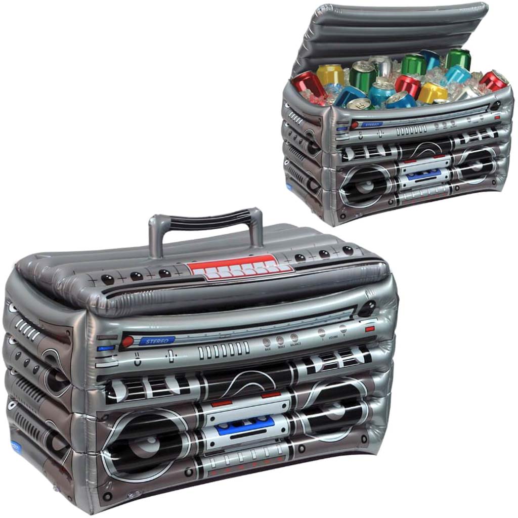 Inflatable Boom Box Cooler 