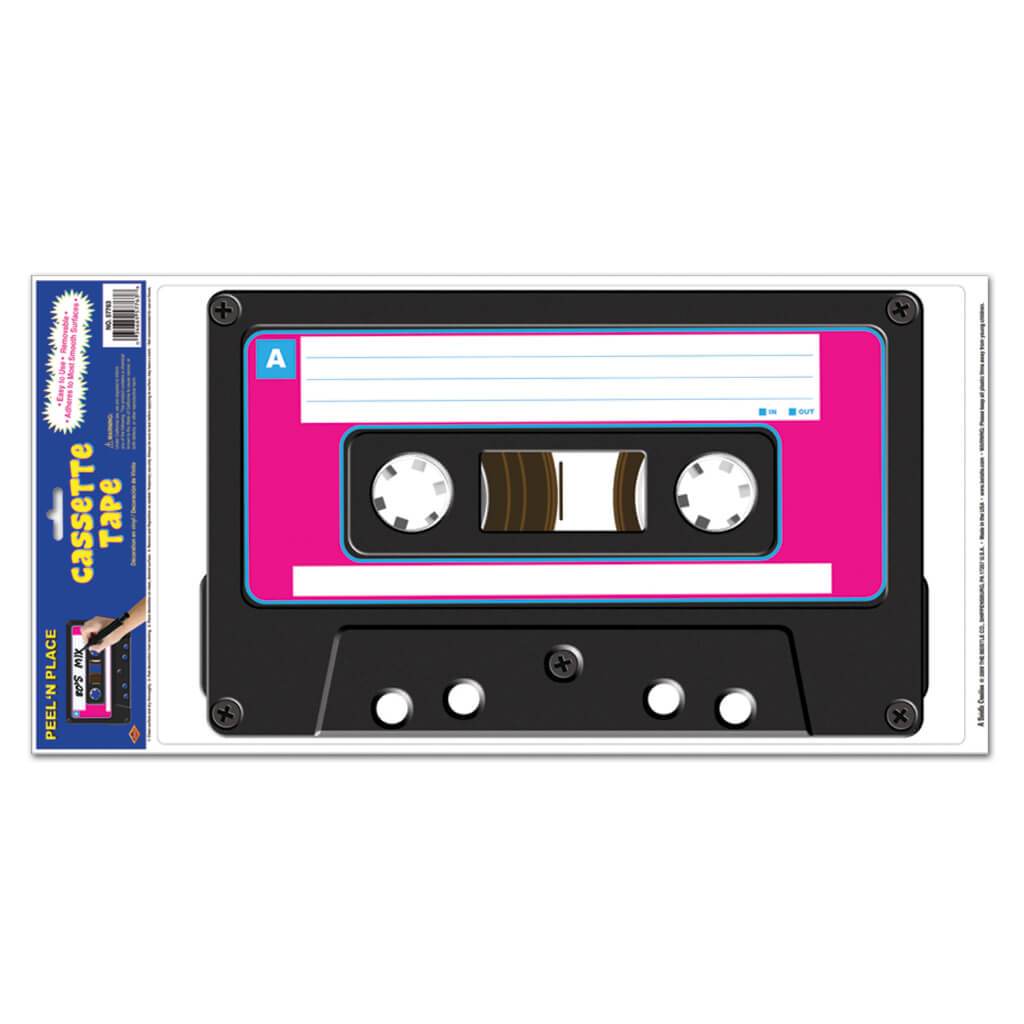 Cassette Tape Peel 'N Place 