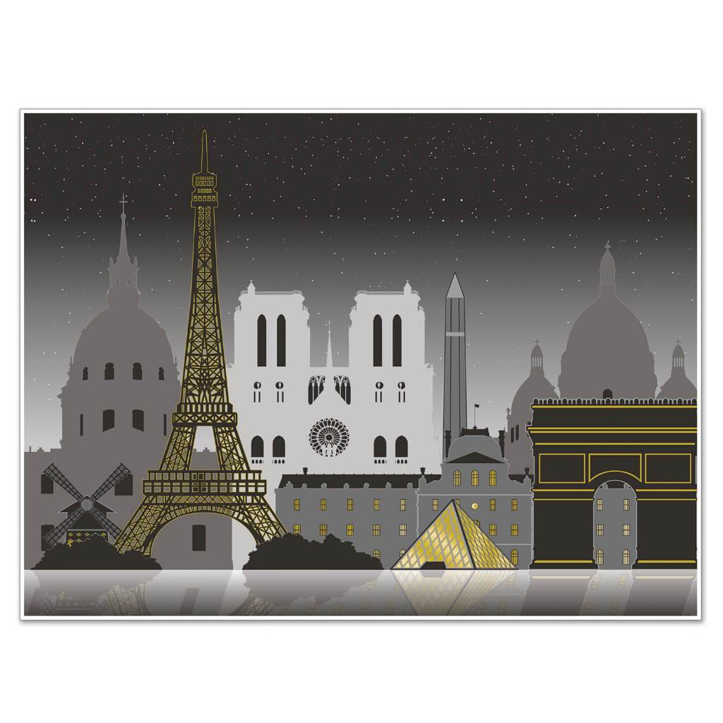 Paris Cityscape Insta-Mural 