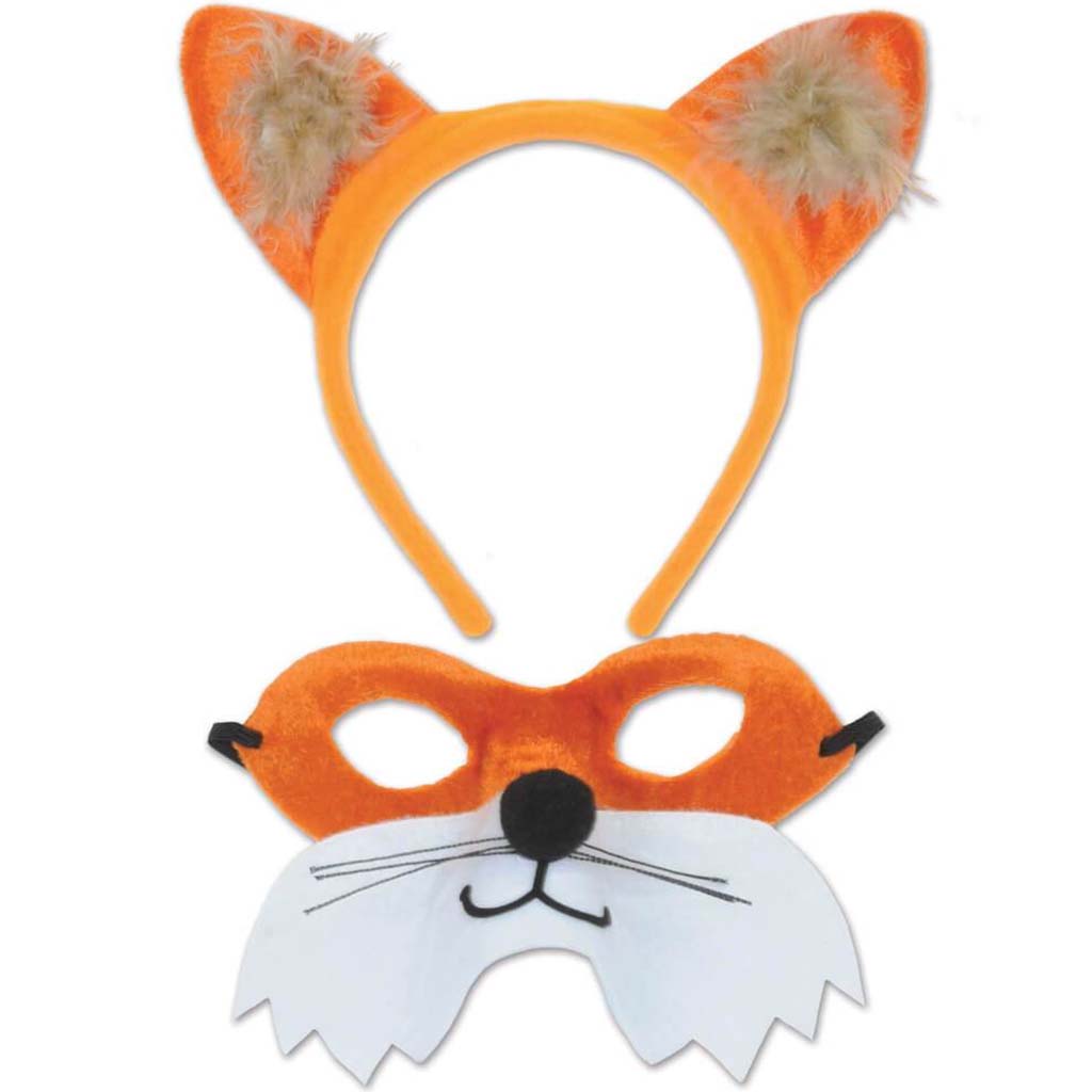 Fox Headband &amp; Mask Set 