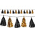 Metallic Tassel Garland Gold Orange