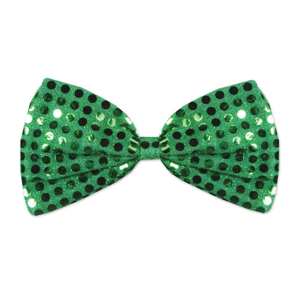 Green Glitz 'N Gleam Bow Tie 