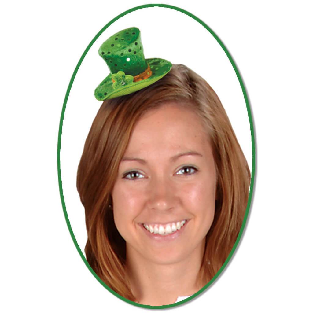 LEPRECHAUN HAT HAIR CLIP 