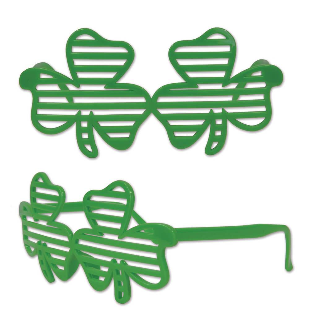 Shamrock Shutter Glasses 