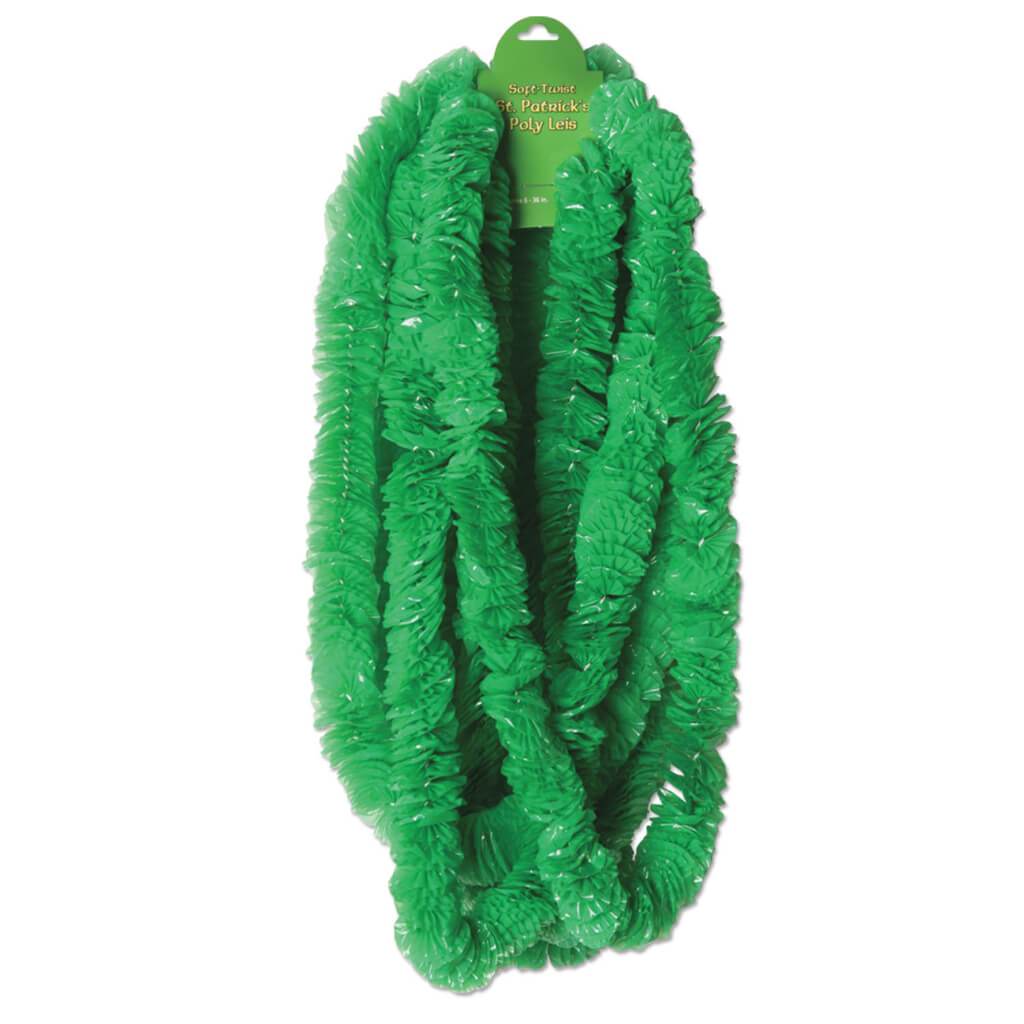 St Patrick&#39;S Soft-Twist Poly Leis 