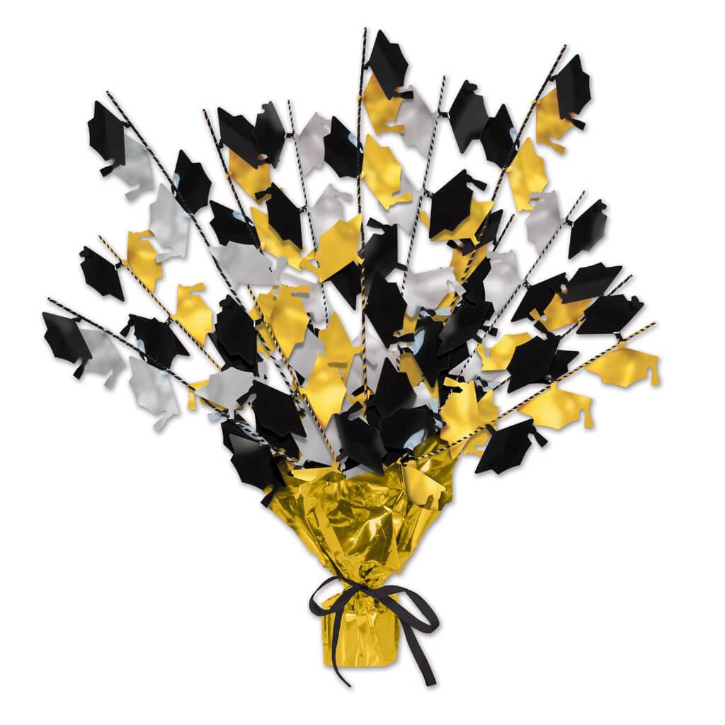Centerpiece 'N Burst Graduate Cap Gleam 