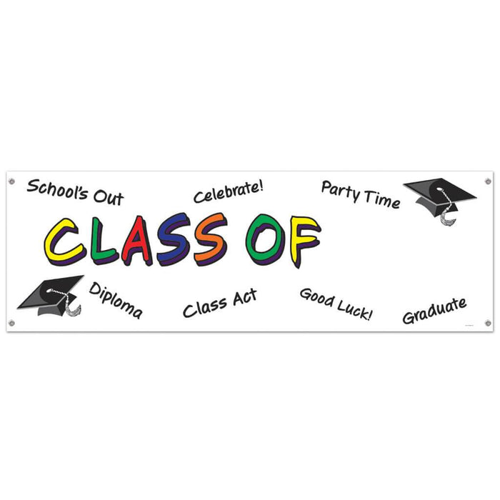Class Of "Year" Sign Banner 