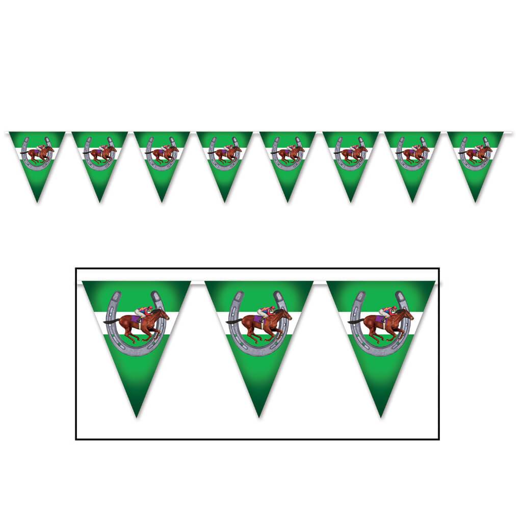 Horse Racing Pennant Banner 