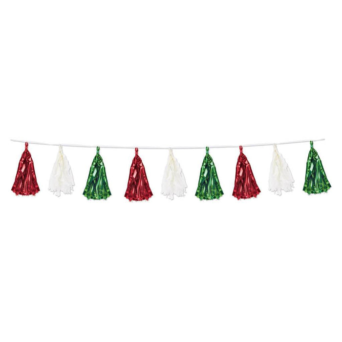 Garland Tassel Metallic & Tissue 