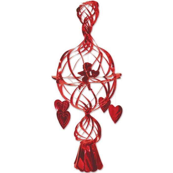 Metallic Cupid & Heart 