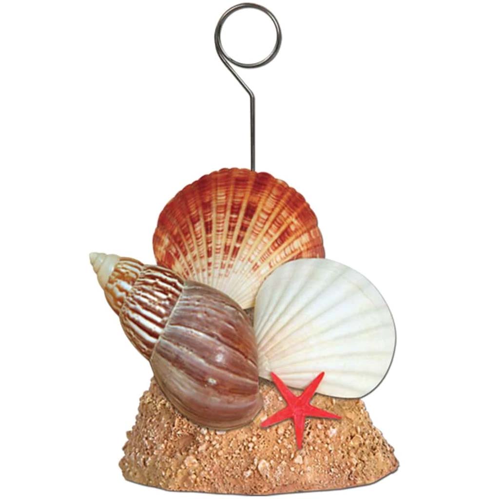 Seashell Photo/Balloon Holder 