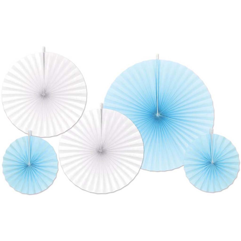 Tissue Paper Fans Multicolor Accordion 