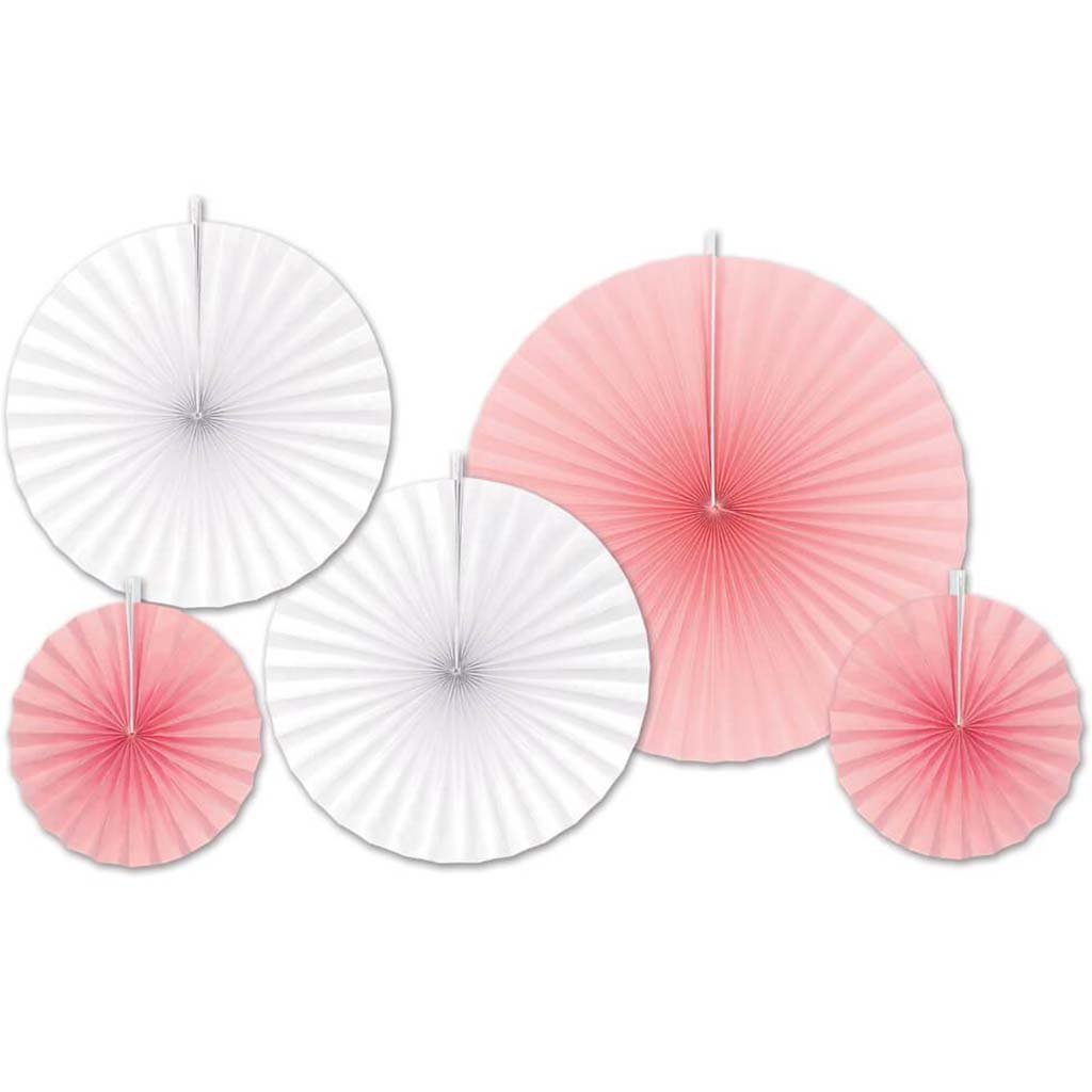 Tissue Paper Fans Multicolor Accordion 