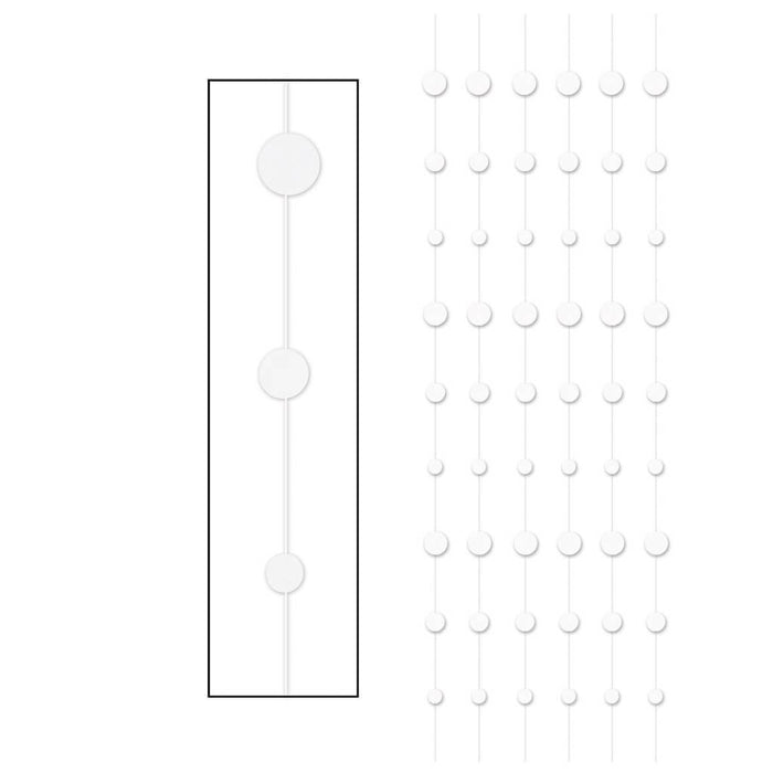 Dot Stringers 6ft White 