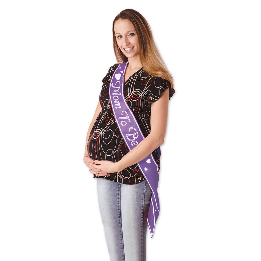 Mom To Be Satin Sash 
