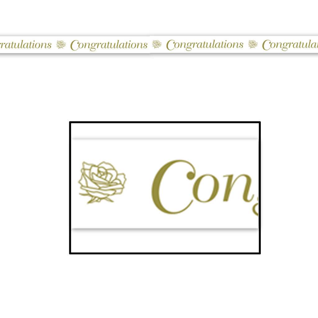 Congratulations Party Tape 